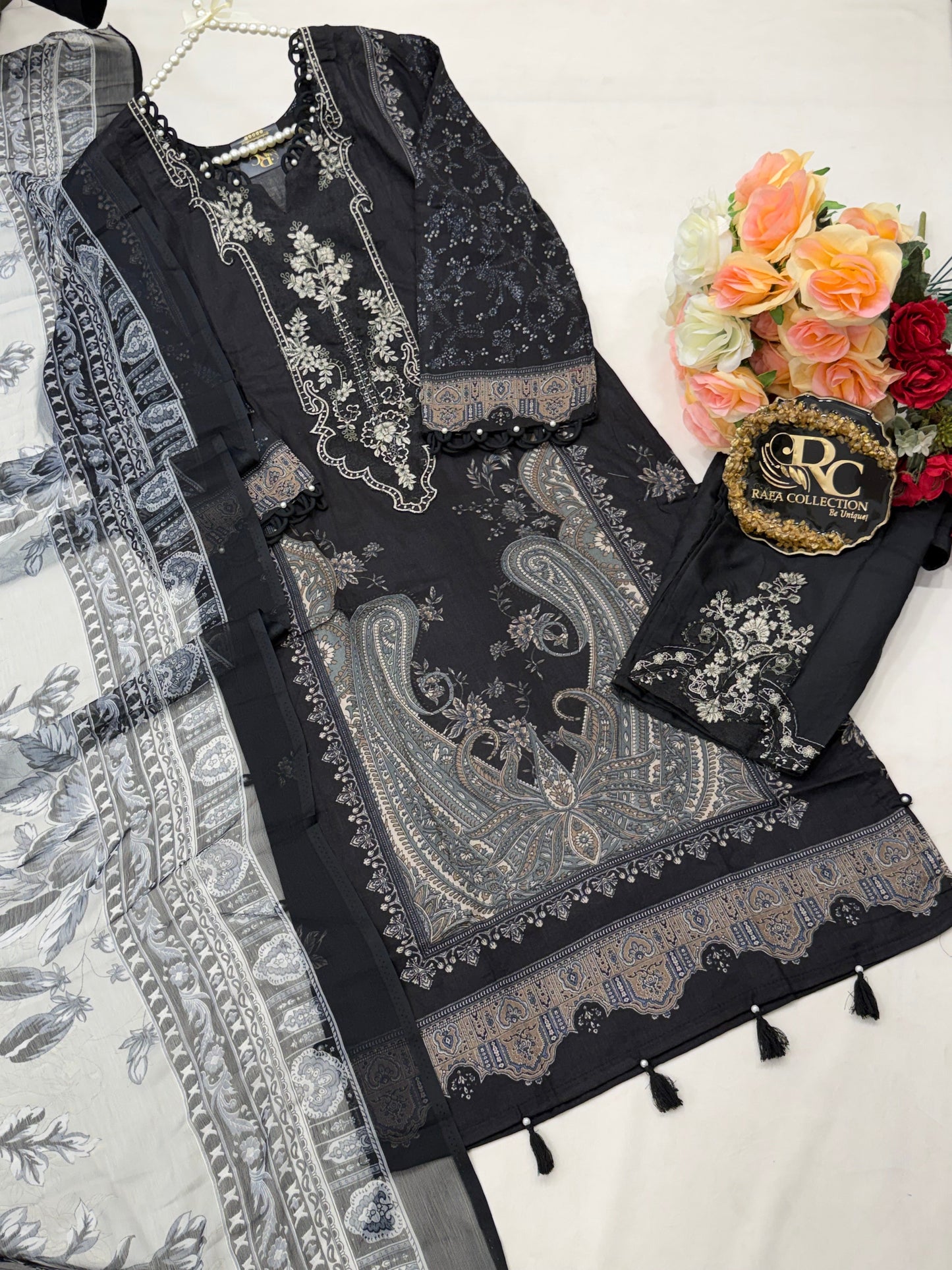 Pakistani patch work suit