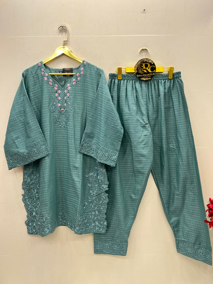 Chikankari co-ord sets 2674