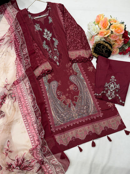 Pakistani patch work suit