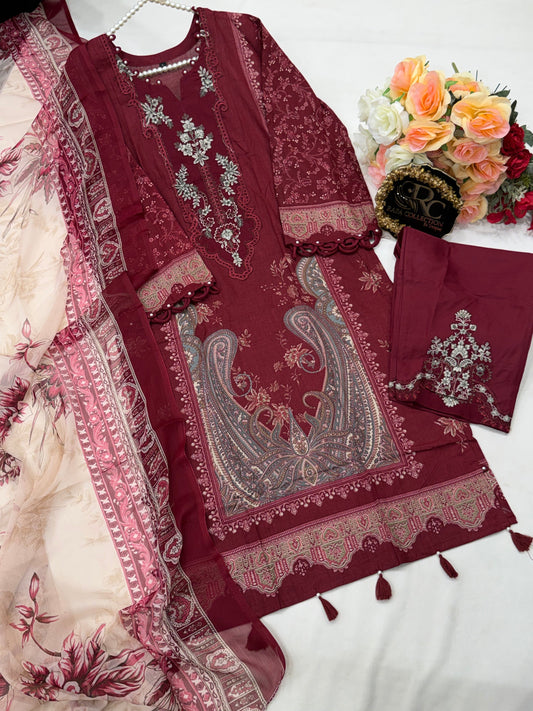 Pakistani patch work suit